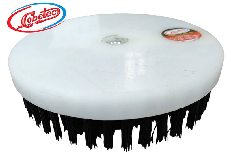 escova de limpeza rotativa de 150mm para uso em politriz eixo m14 escova de limpeza rotativa de 150mm para uso em politriz eixo m14